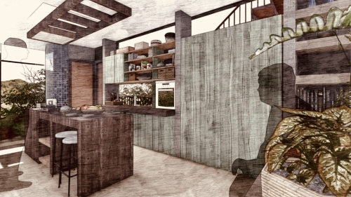 INTERIOR CASA DEL ARBOL